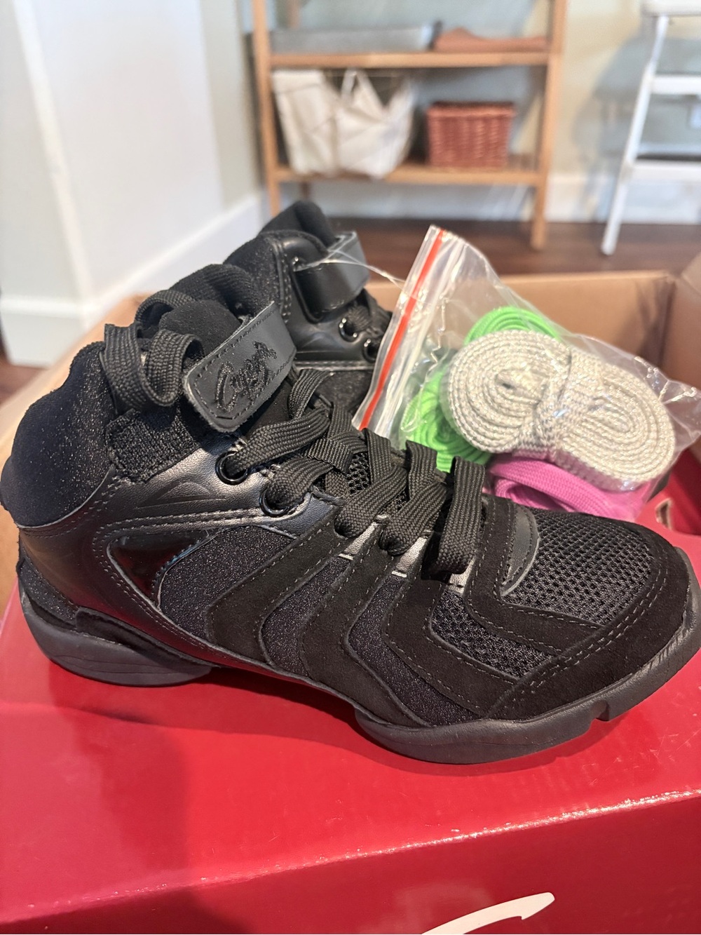 Women’s Capezio Black High-Top Dance Shoe